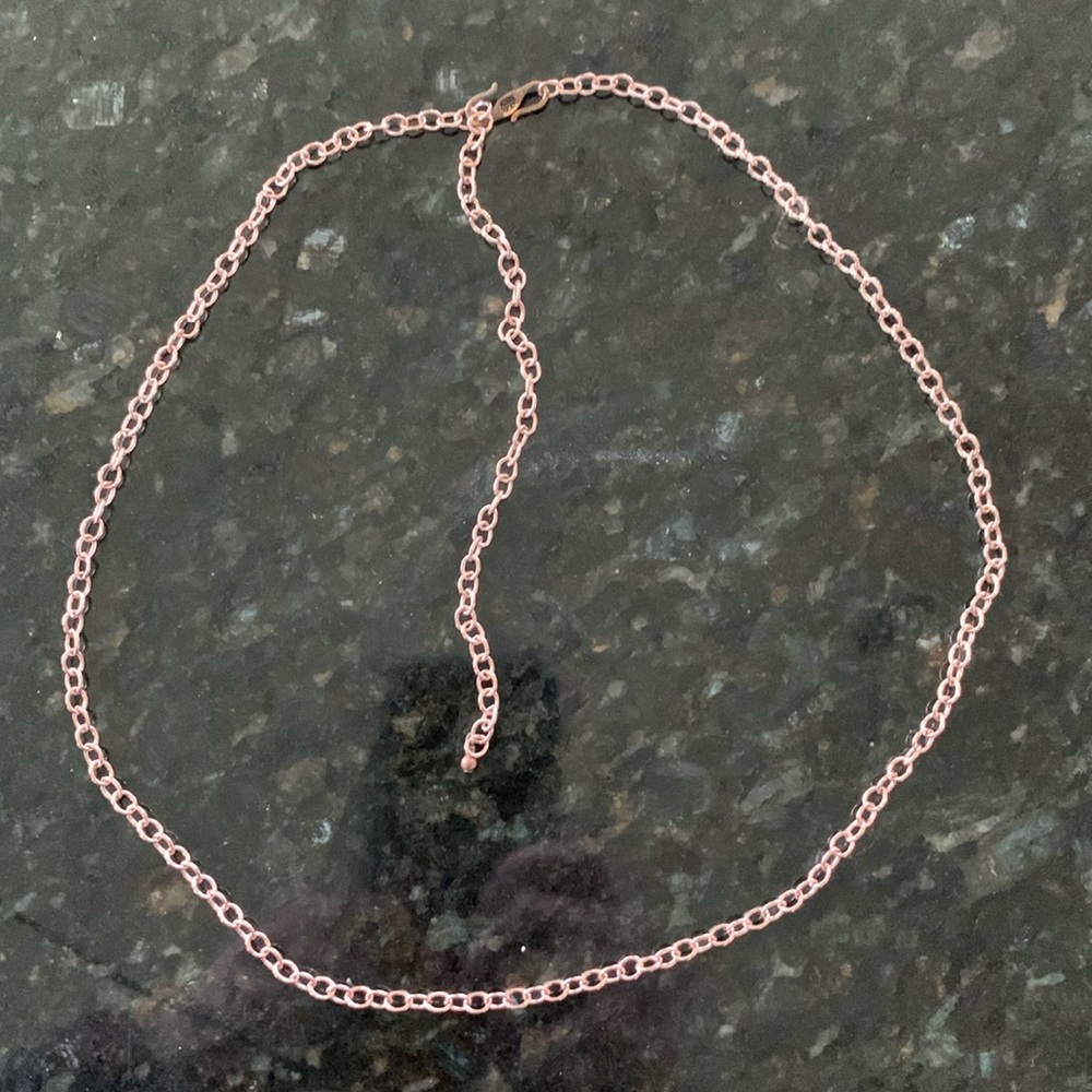 Studio Barse Adjustable 30” Copper Chain
